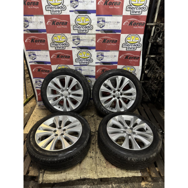 Jogo De Rodas 18 C/ Pneus Chevrolet Tracker 2017 / 2019
