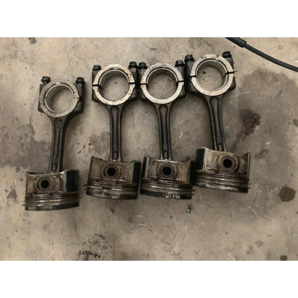 Pistão Com Biela Renault Logan 1.0 16v 2013