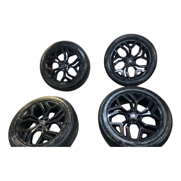 Jogo De Rodas 20 C/ Pneus Land Rover Evoque 2020/2025 Preto