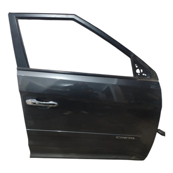 Porta D.e Hyundai Creta 2017/21 Dianteira Esquerda Cinza