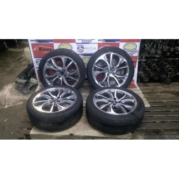 Jogo De Rodas C/ Pneus Citröen Ds4