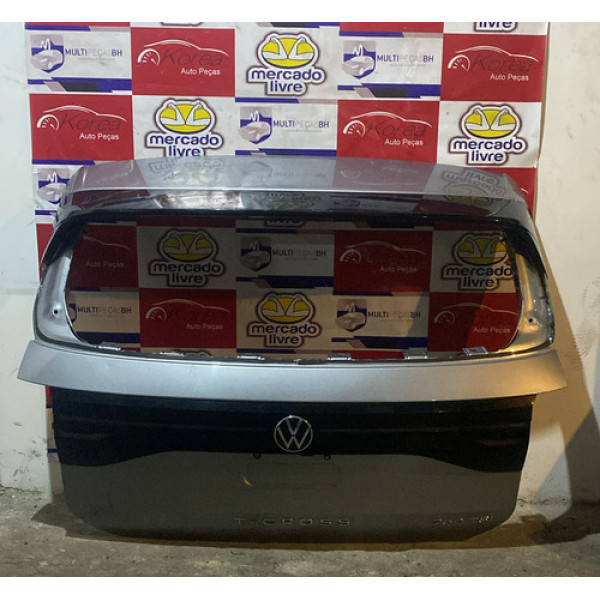 Tampa Traseira Completa Volkswagen T Cross Prateado