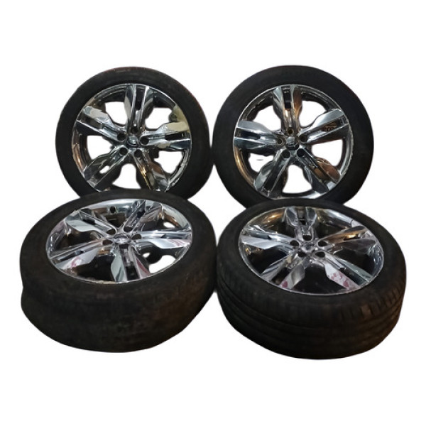 Jogo De Rodas 20 C/ Pneus Ford Edge