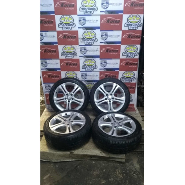 Jogo De Rodas 17 C/ Pneus Mercedes A200 2013 / 2017