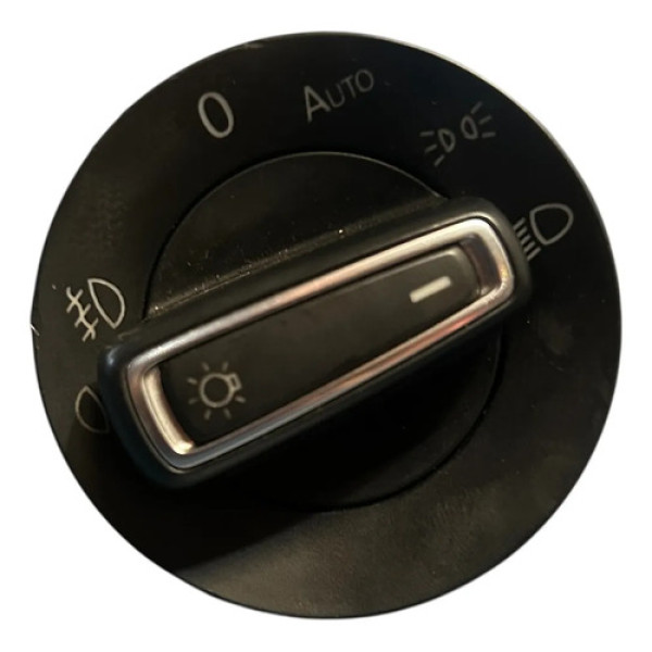 Botão Farol De Milha 9 Pinos (5g0941431bd) Vw Golf Gti Preto