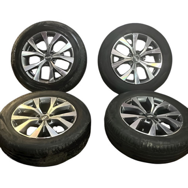 Jogo De Rodas 18 C/ Pneus Chery Tiggo 7 Pro 2021/2025