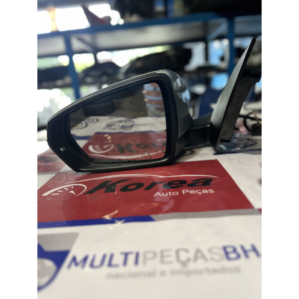 Retrovisor Polo Virtus 2018/2022 Esquerdo Elétrico C/pisca