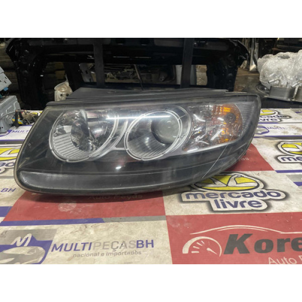 Farol Esquerdo Hyundai Santa Fe 2008 / 2012