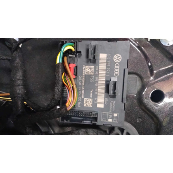 Módulo Porta Dianteira Esq (4f0959793t) Audi Q7 2010