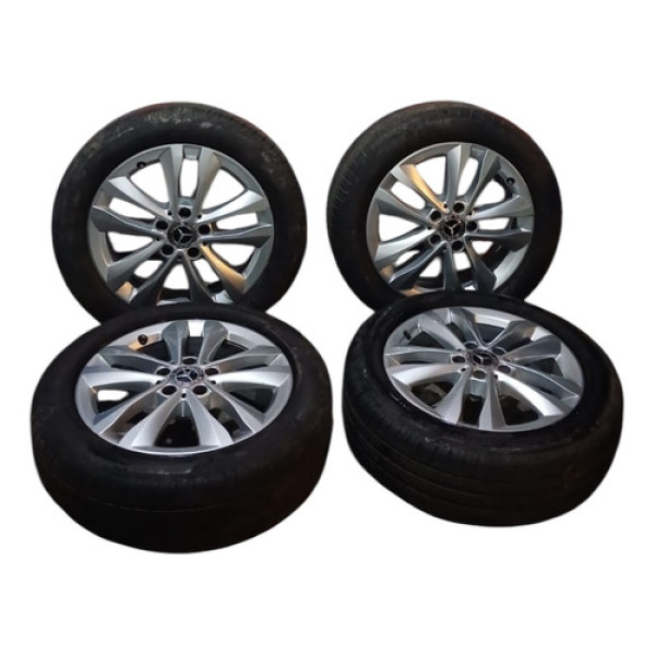 Jogo De Rodas 17 C/pneus Mercedes C180 2015 / 2021