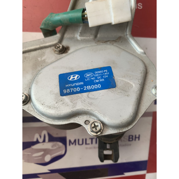 Motor Limpador Tras (987002b000) Hyundai Santa Fe 2007/2013