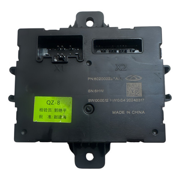 Módulo Controle (802000237aa) Chery Tiggo 7 Pro 21/25