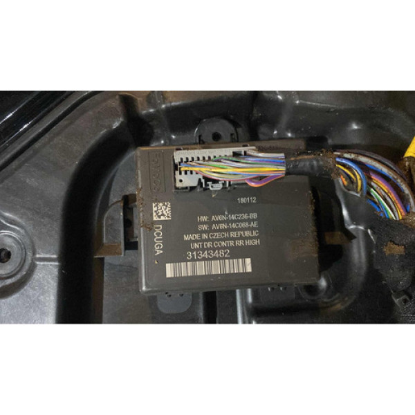 Módulo Porta Traseira Esquerda Volvo S60 2015 (31343482)