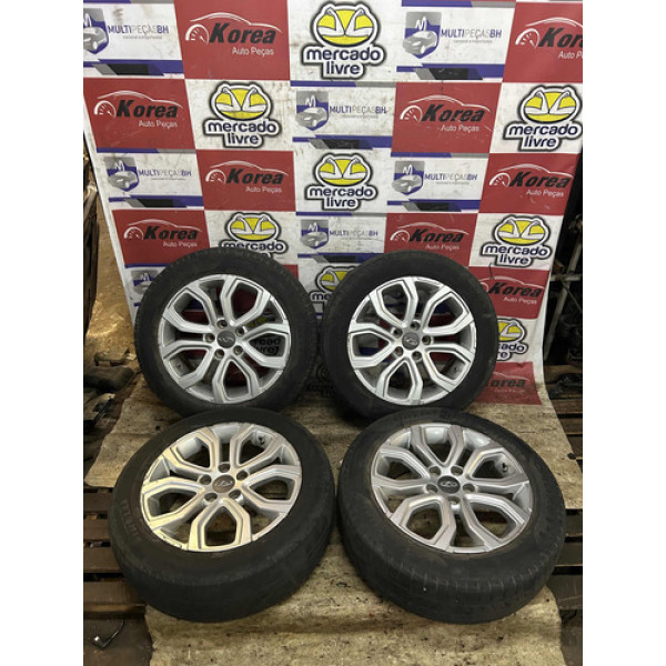 Jogo Rodas 16 C/ Pneus Chery Tiggo 2 2018 / 2022