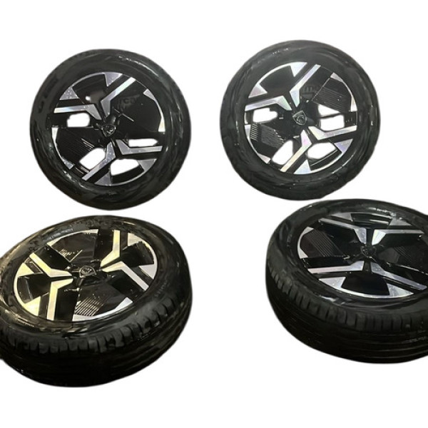 Jogo De Rodas 17 C/ Pneus Peugeot 2008 2024/2026