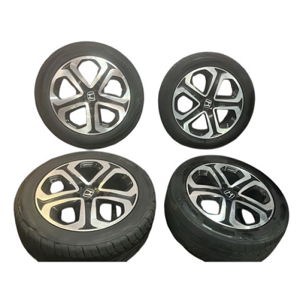 Jogo De Rodas 16 C/ Pneus Honda Hrv 2015 / 2021