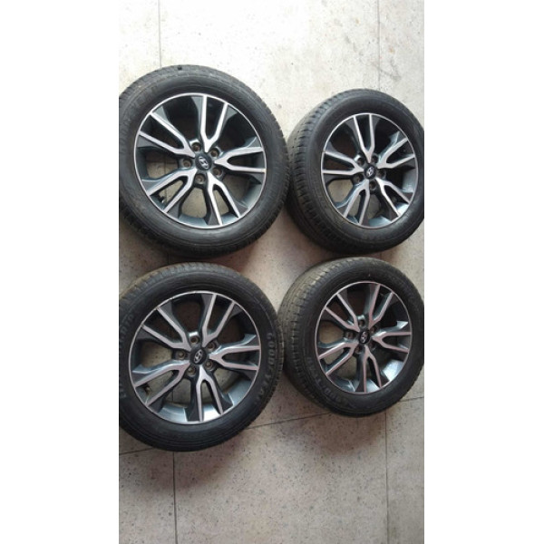 Jogo De Roda 17 Com Pneus Hyundai Creta