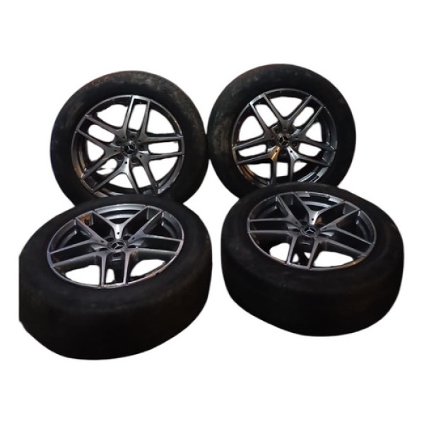 Jogo De Rodas 19 C/ Pneus Mercedes Glc250