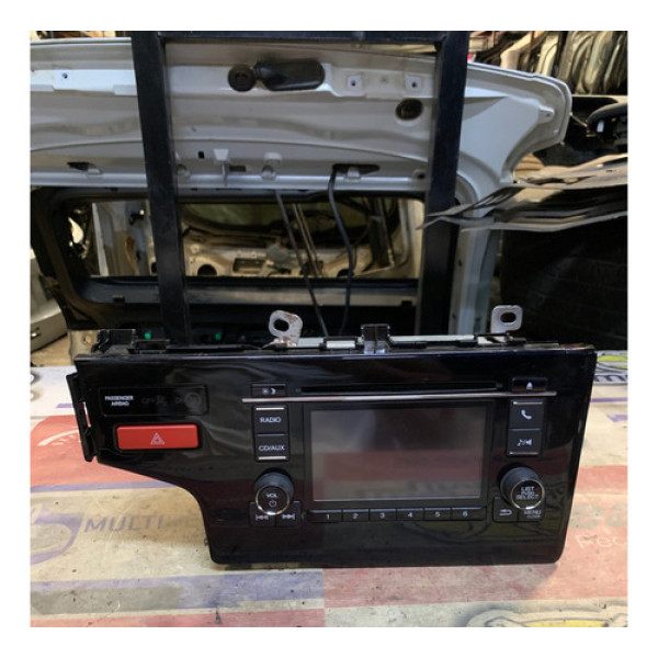 Rádio Original C/moldura (39100t5nm711m1)honda Fit 2015/2021