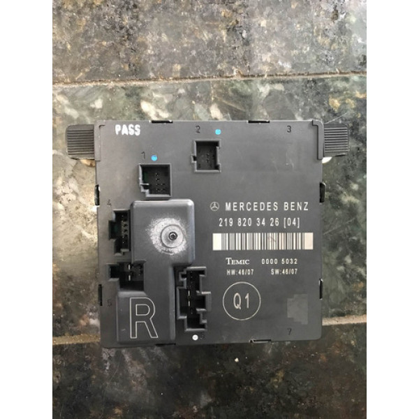 Módulo Comando De Vidro Traseiro Direito Mercedes Cls 350