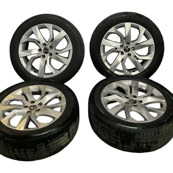 Jogo De Rodas 18 C/ Pneus Volkswagen Taos