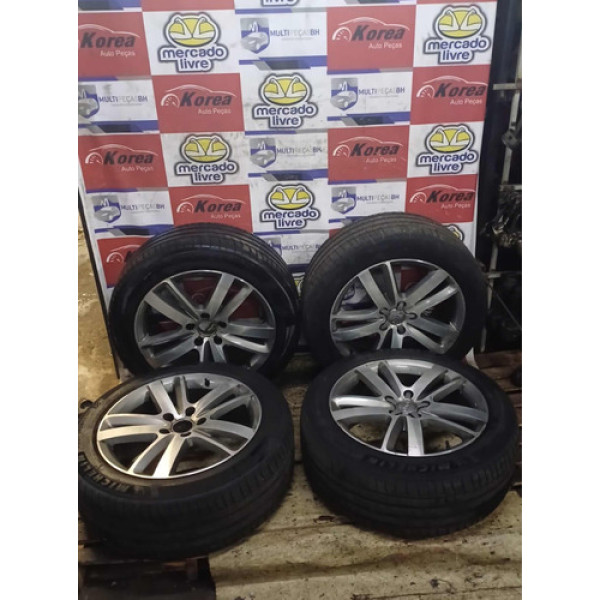 Jogo De Rodas 20 C/ Pneus Audi Q7 2010 / 2015