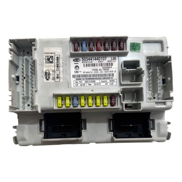 Módulo Bcm (51978380) Jeep Renegade Diesel 2015/2021