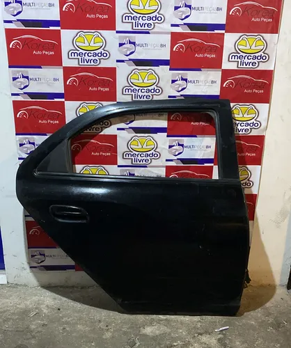 Porta Traseira Direita Chevrolet Cobalt 2012/2019 Traseira Direito Preto