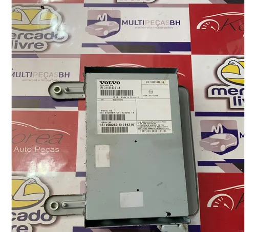 Módulo Som (31409935aa) Volvo V40 2013 / 2021 Cinza