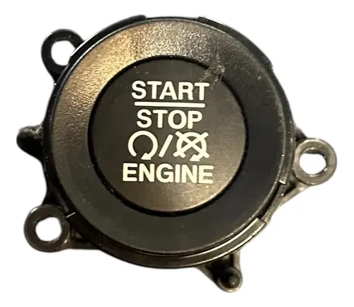 Botão Start / Stop (735625734) Fiat Toro Preto
